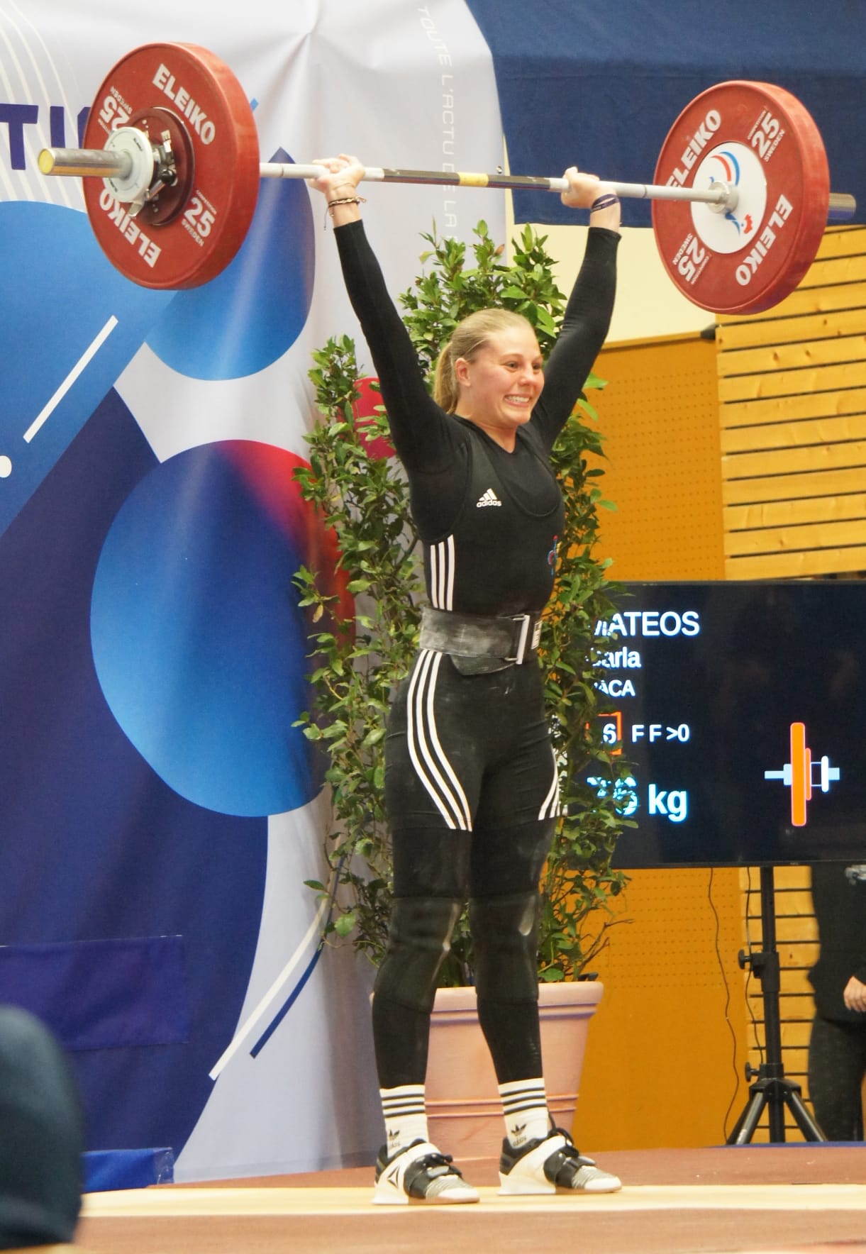 Carla, vice-championne de France U17 -59kg (2023)