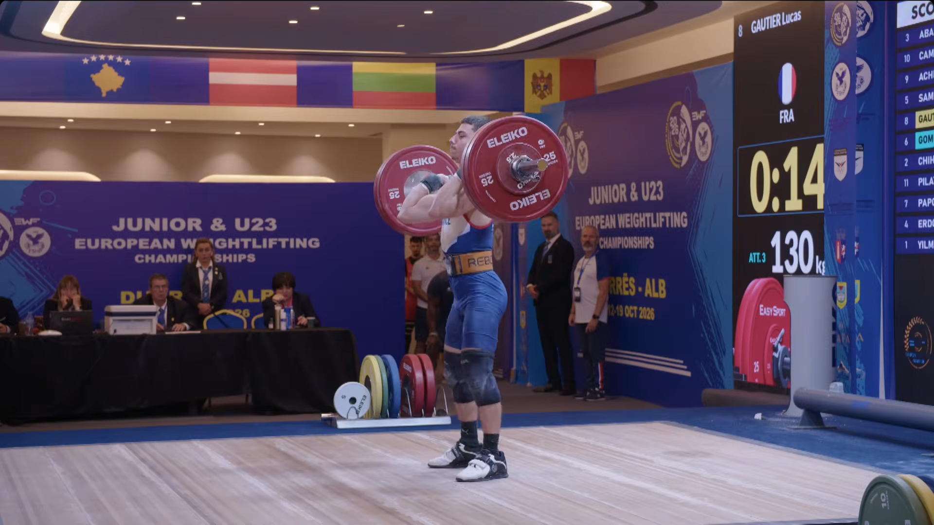 Lucas, 9ème en U20 -60 kg (2026) et 9ème en U17 -60 kg (2025) aux Championnats d Europe