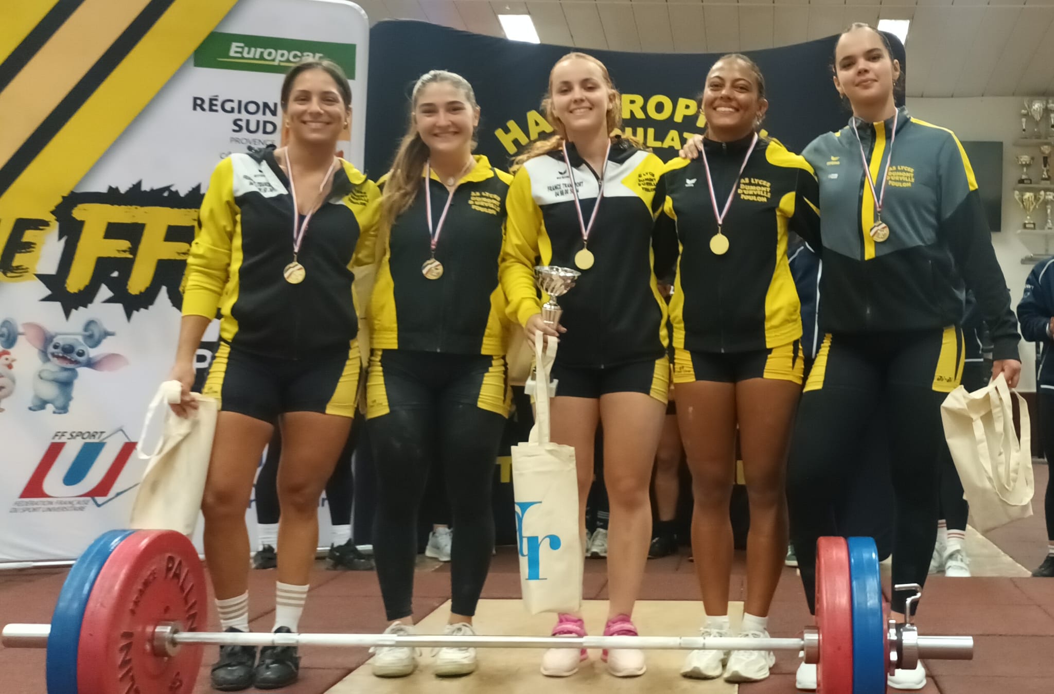 Equipe 1 féminine (Top 9)